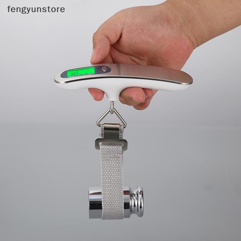 Balança De Pesagem De Bagagem 50KG/110LB Digital Eletrônica Para Viagem Suspensa Portátil