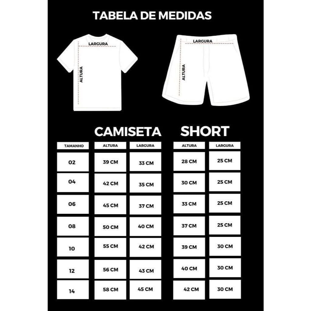 conjunto infantil de times nacionais