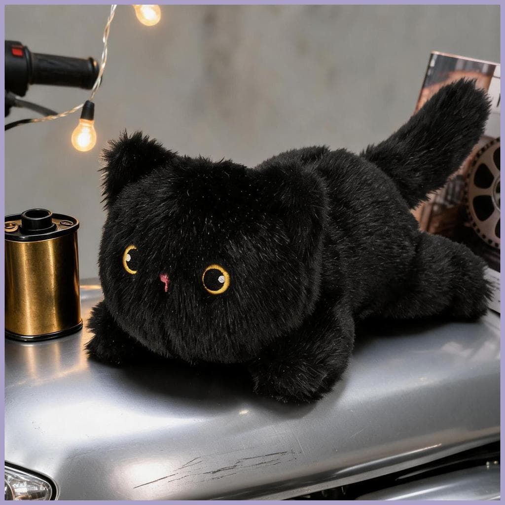 Animal De Pelúcia Magnético Para Carro Brinquedo Geladeira Decoração Automotiva Magnética Boneca Ornamento De Automóvel