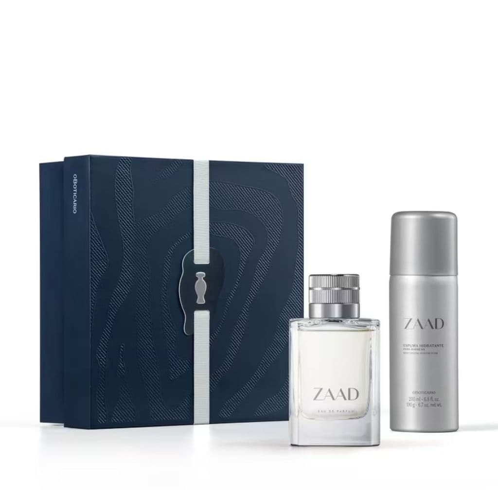 Presente Masculino Perfume Zaad Pais 26 O Boticário Perfume e Espuma de Barbear
