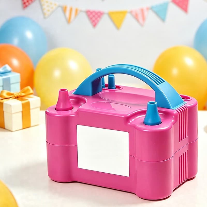 Bomba Inflador Elétrico Automático Balões Bexigas Versão 110v/220v Ornamentação De Festa