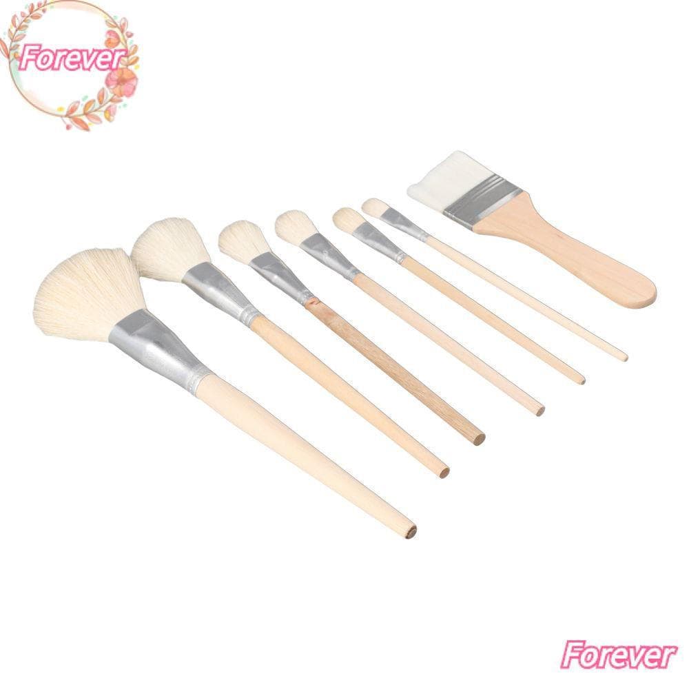 Escova de Limpeza EQUIP, Cerdas de Pelo de Cabra, Conjunto Versátil de 7 Peças KGI3