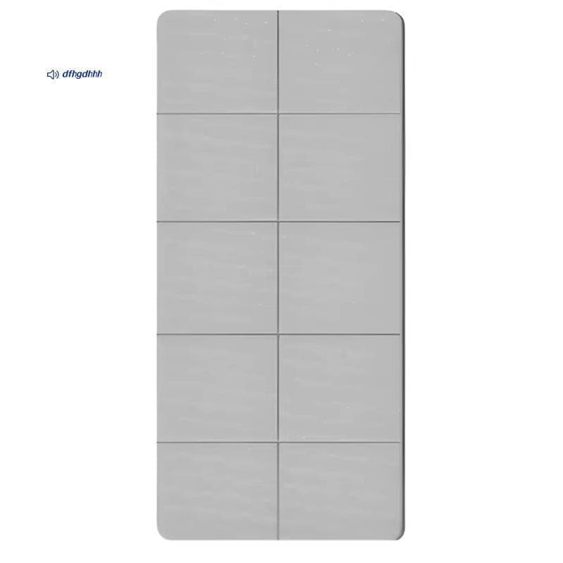 Tapete de Yoga Ecológico em TPE, Dobrável, Dupla Face Antiderrapante, Ideal para Viagens, Pilates e Exercícios de Chão01
