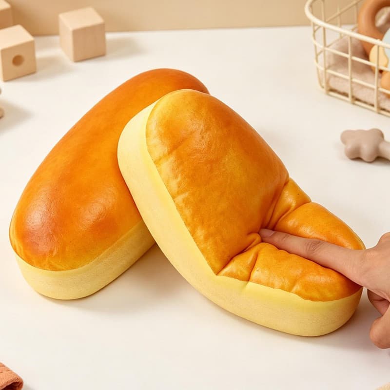 Criativo PU Bolo Artificial Brinquedos Amassar Alívio Do Estresse-Espreme Brinquedo Sensorial De Recuperação Lenta Anti-