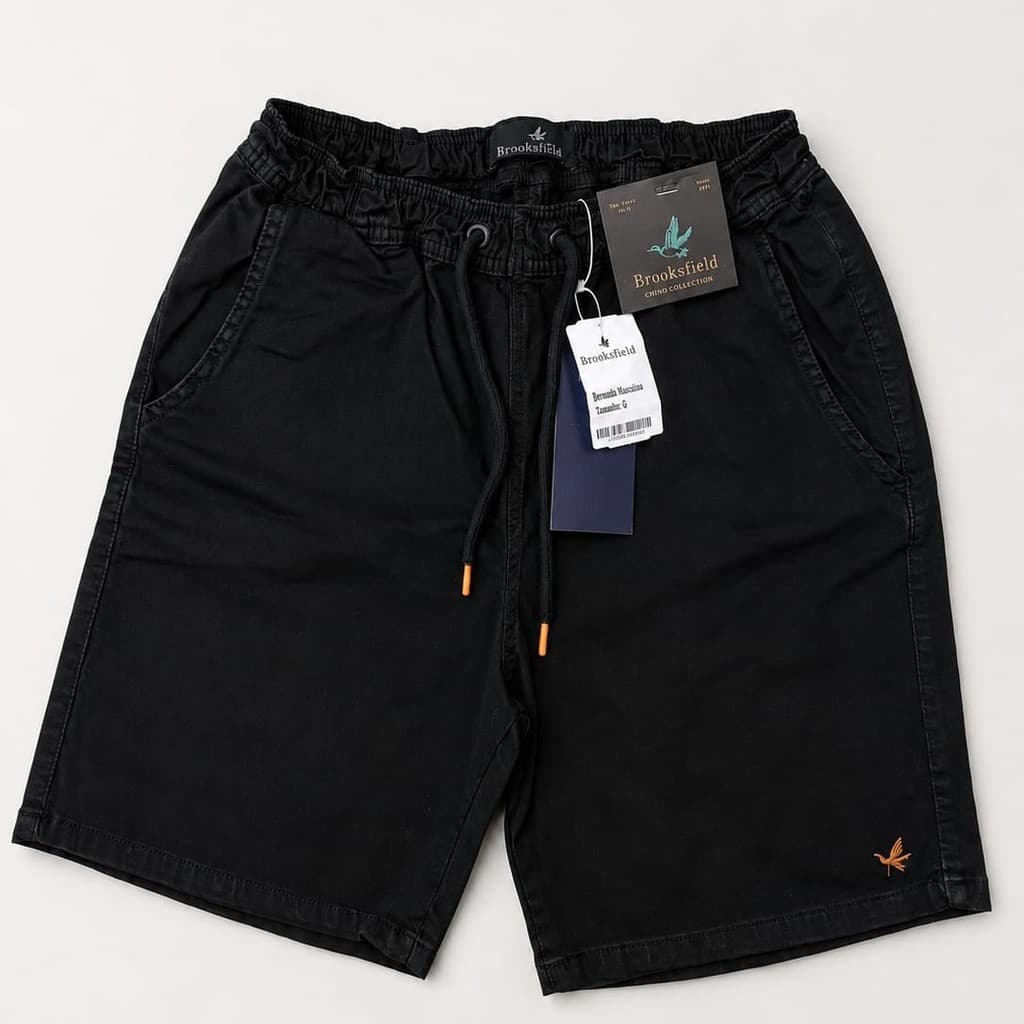 Short Mauricinho De Sarja Masculino Homem Premium - Estilo Conforto e Qualidade
