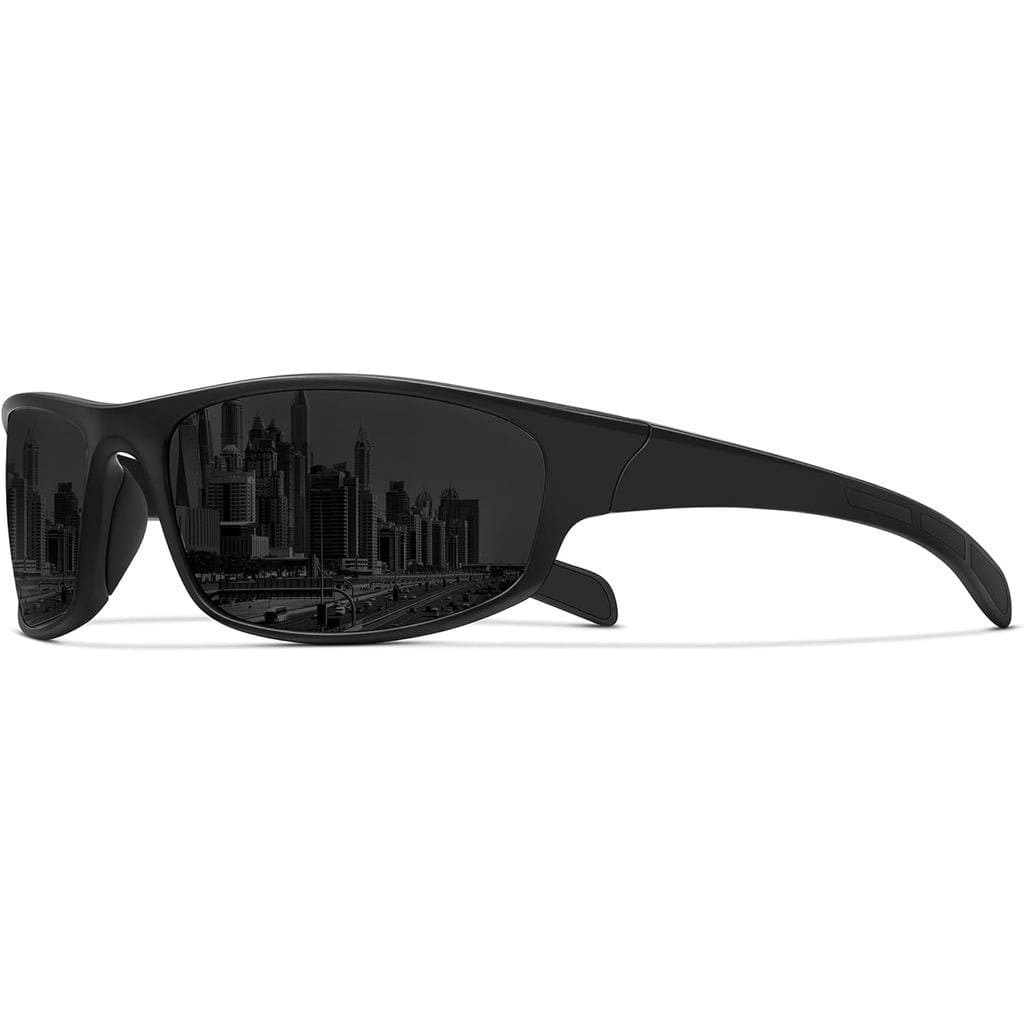 Óculos de Sol Polarizados Esportivos para Homens e Mulheres, Óculos de Sol Envolventes para Pesca, Ciclismo, Condução, C