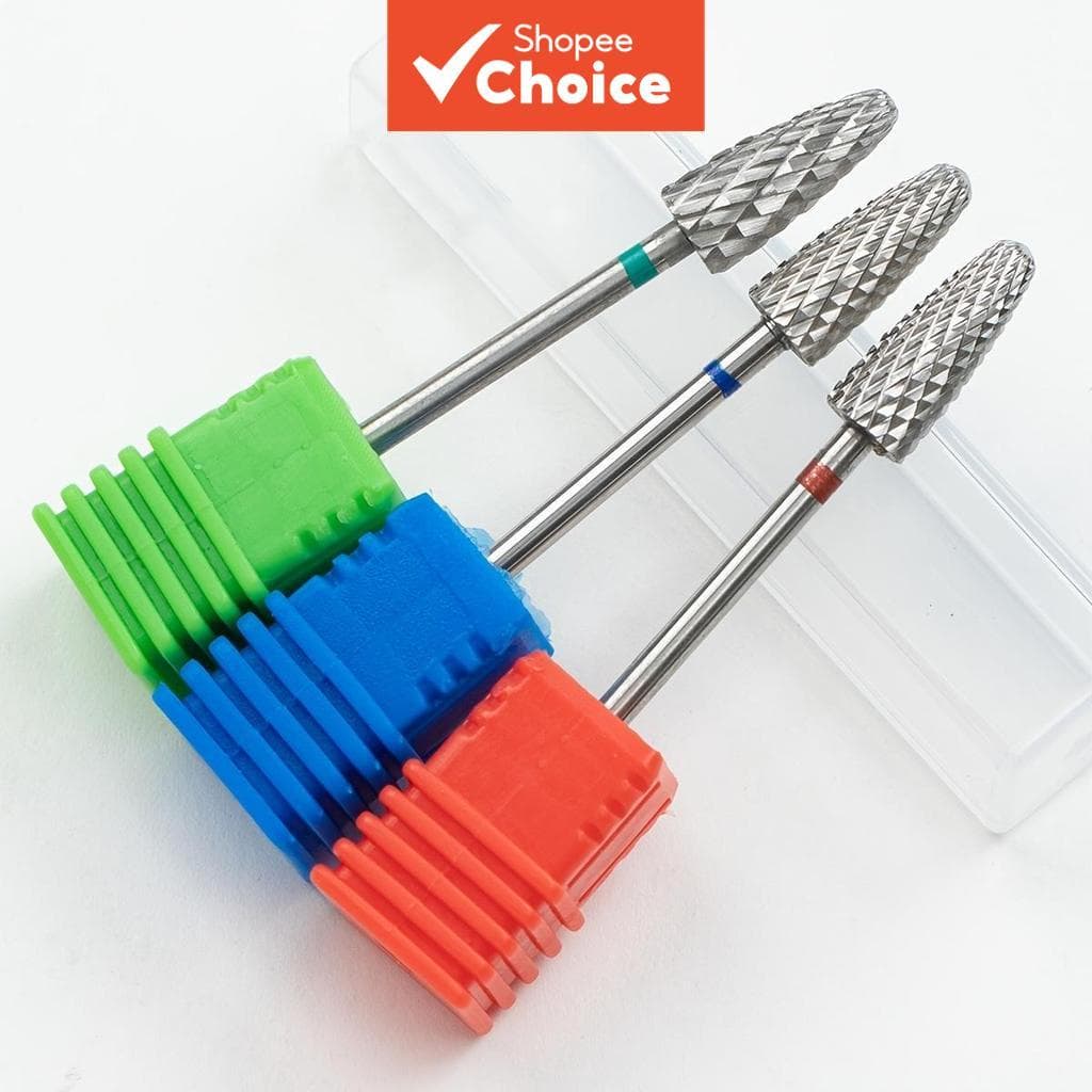 KIT-1PC/2/3 Peças de brocas profissionais pequenas, para máquina de broca elétrica de arte de unhas, acessórios de