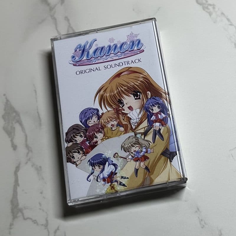 XYLDN14 Magnet Strip Snow Girl Kanon ORIGINAL SOUNDTRACK Totalmente Novo E Fechado