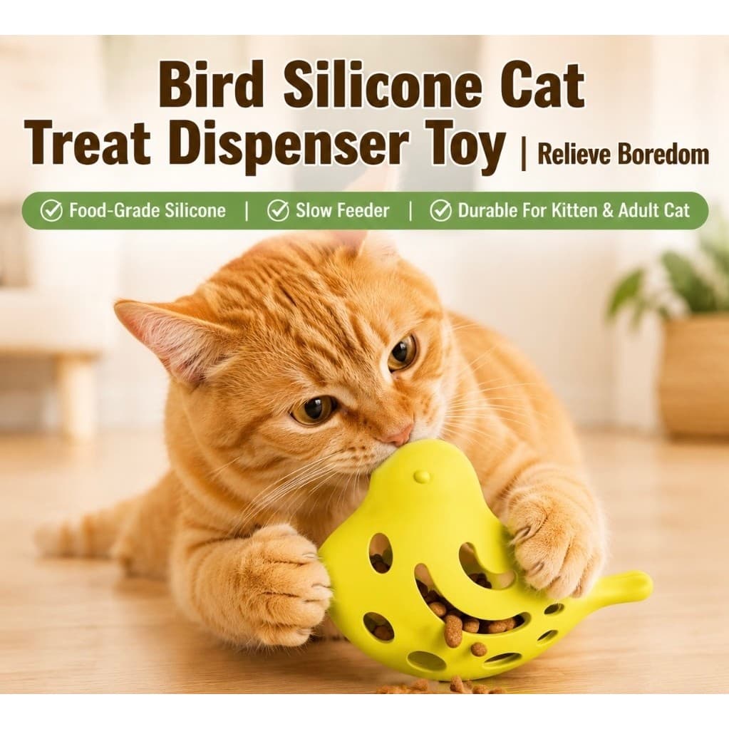 Bola De Distribuição Interativa Para Cães E Gatos , Alimentador Lento , Brinquedo Mastigar Animais De Estimação