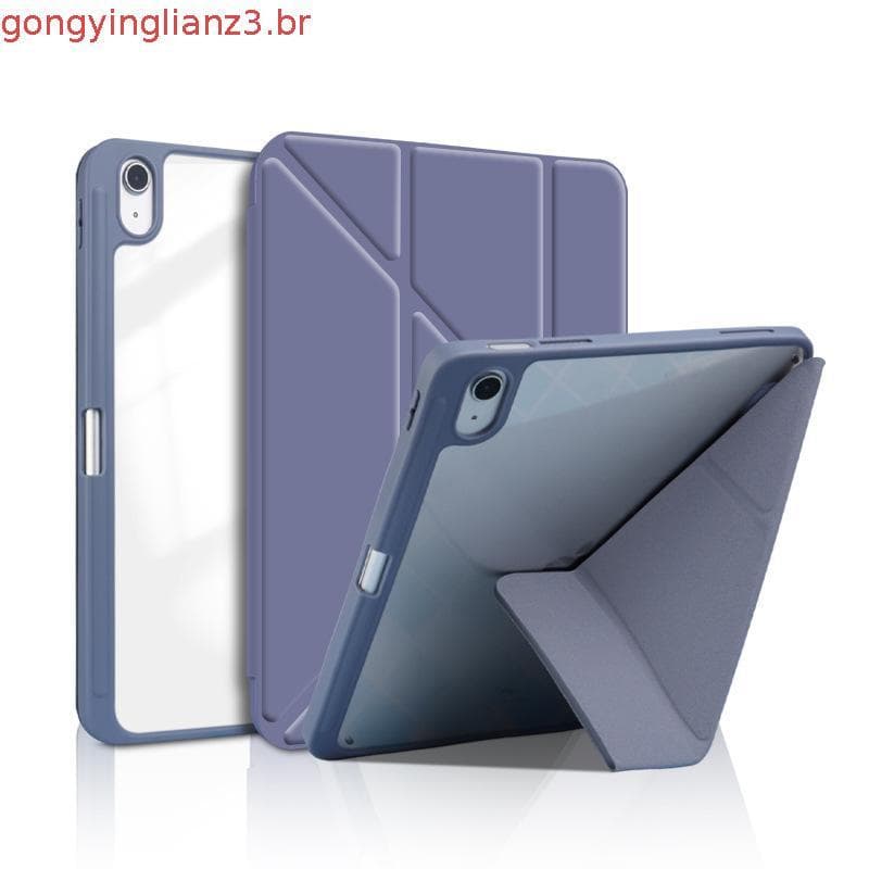 Para Capa Protetora iPad Com slot Caneta , Rígida Acrílica De Geração Air56 , Couro Dobrável Em Y Conversível Pro11 , MI
