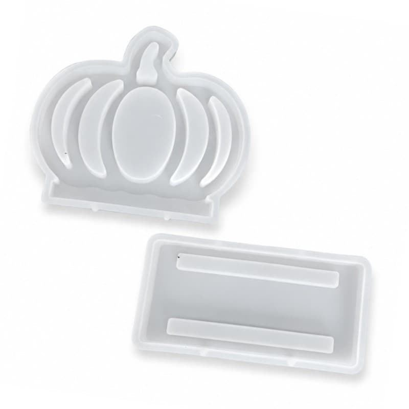 Nevʚ ɞ Moldes De Abóbora De Silicone Para Suporte De Guardanapo , Dispensador De Tecido , Fundição Resinas Epóxi , Ceras