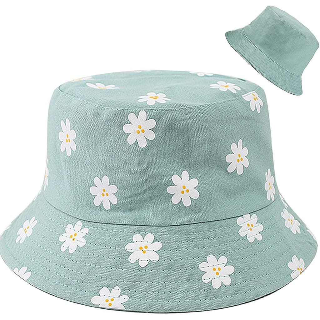 Chapéu Reversível XYIYI, Chapéu de Pescador, Chapéu de Sol para Mulheres e Meninas
