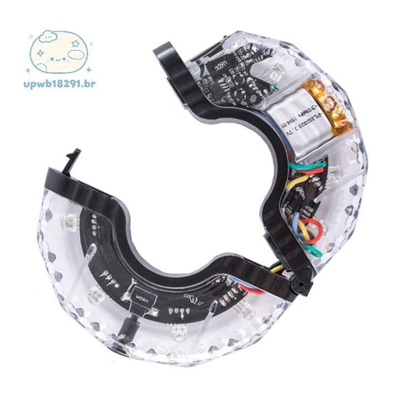 upwb LED Recarregável Luzes Do Cubo Da Roda Bicicleta À Prova Dwaterproof Água USB RGB Colorido De Raio Para Aviso De Se