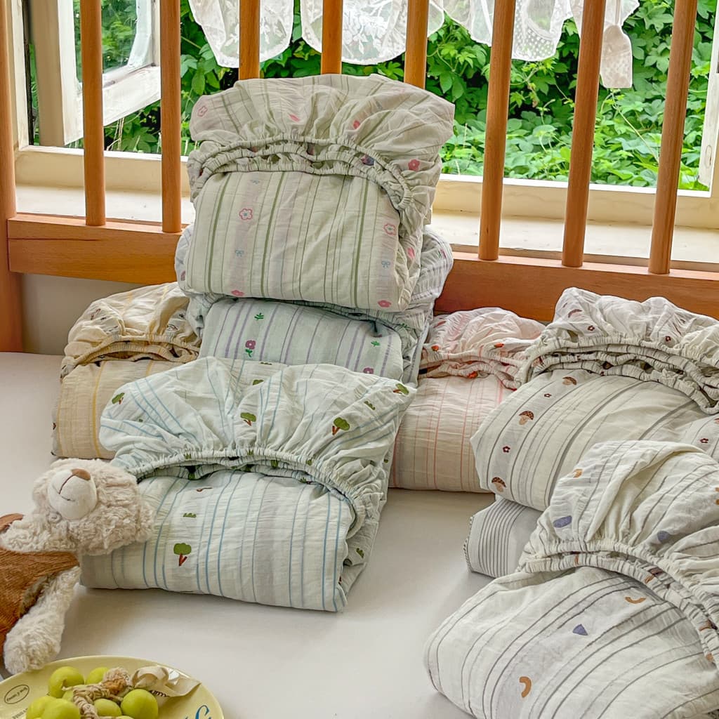 Ins estilo 100% algodão conjunto de quatro peças macio respirável lençol estilo conjunto fronha capa de edredão quarto s