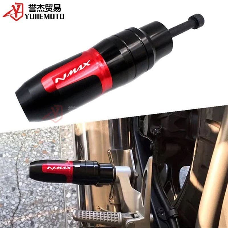 Adequado para yamaha yamaha NMAX155 2015-2017 tubo de escape modificado borracha resistente ao choque novo estilo bola r