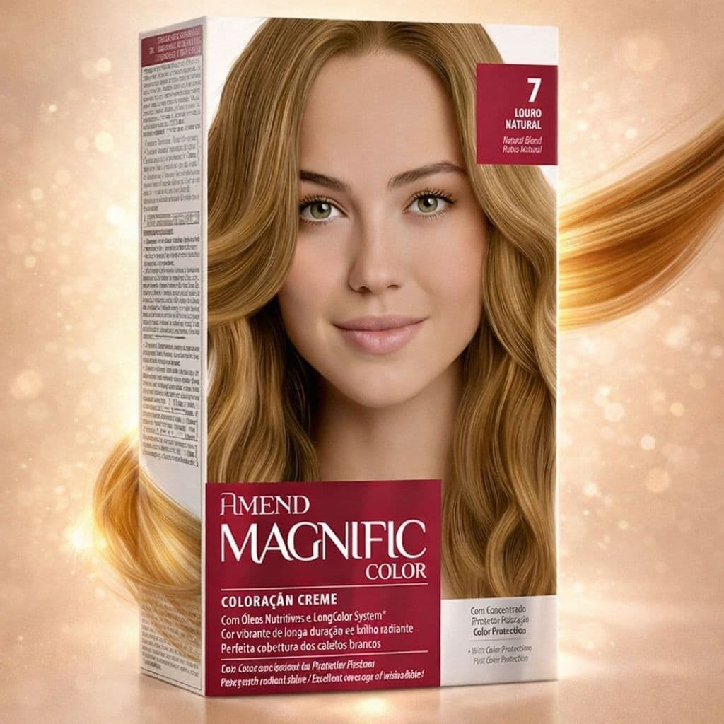 Coloração Magnific Amend Profissional Loiro Natural (7)
