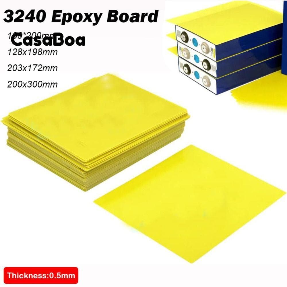 Placa Epóxi TOPABCUF , De Proteção Amarela 3240 Isolamento Resistente A Altas Temperaturas