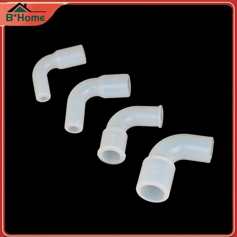 BHTH 1 Peça Cotovelo De Silicone Macio Conector Rígido Diâmetro Variável Elástico Ângulo Reto Acoplamento De Borracha Ir