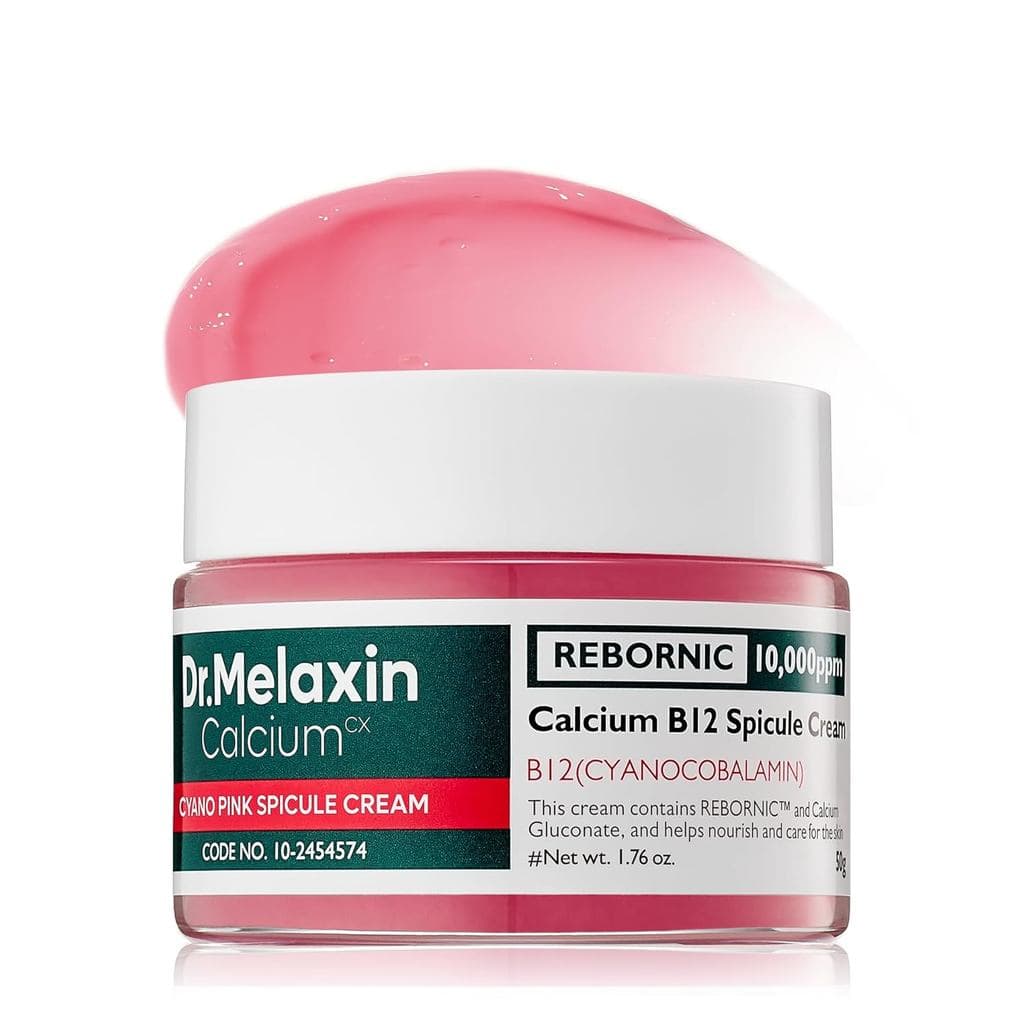 Dr.Melaxin Cyano Pink Spicule com Cálcio e Vitamina B12, Tratamento com Espículas para Olheiras e Linhas Finas, Niacinam