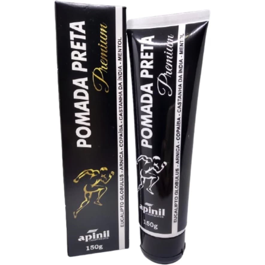 Pomada Preta Premium Massageadora Alivio Dor Imediato 150g Promoção