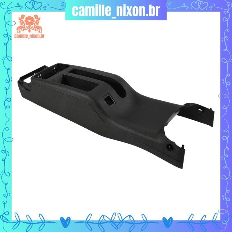 [camille_nixon.br] Porta-Copos Para Console Central Traseiro Golf IV Preto 1J0863323