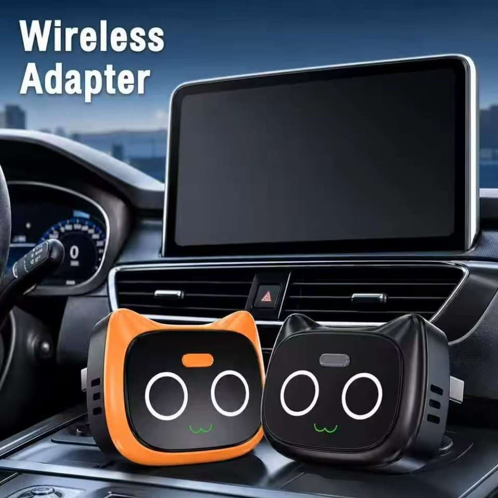 Adaptador Sem Fio Mini Ultra Android Auto & CarPlay Dongle USB Para Atualização De Carro WiFi Bluetooth Conexão Automáti