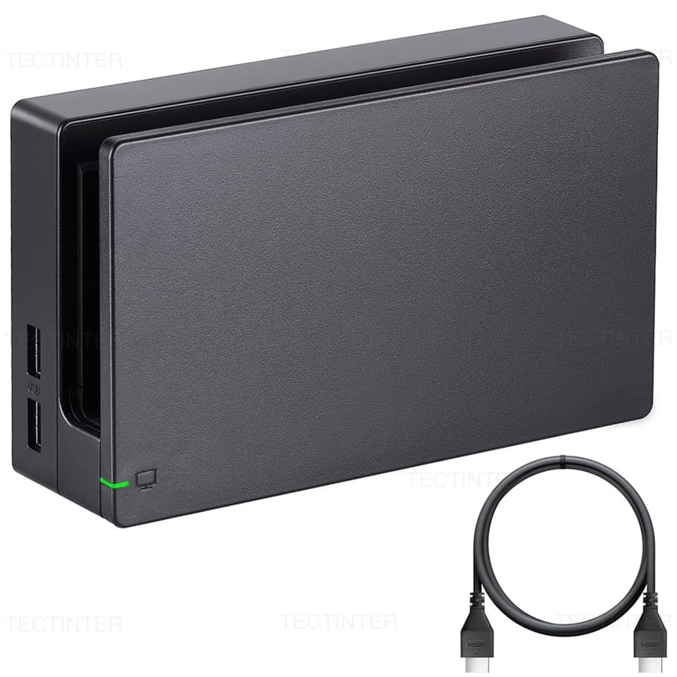 Estação Doca De Carregamento 2 Em 1 Para Console De Jogos Nintendo Switch , Suporte De Encaixe Com Cabo HDMI Acessórios
