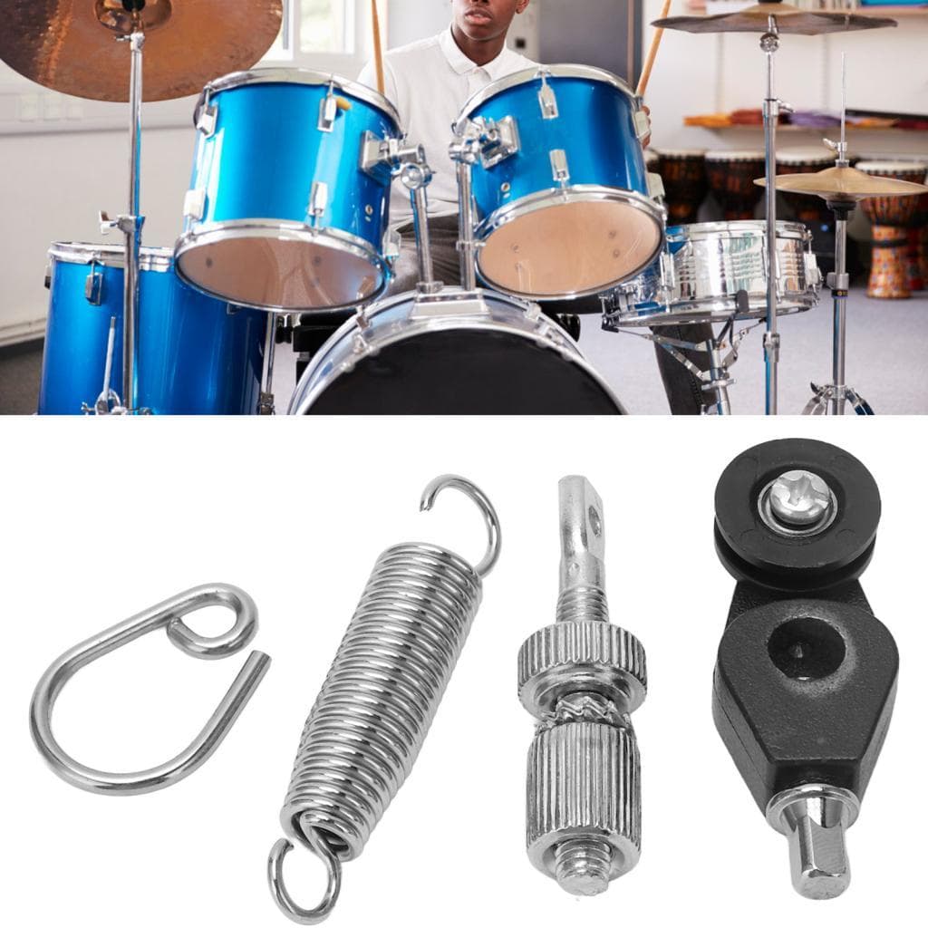 Photop-BR pedal de bumbo parafuso metal mola gancho instrumento acessório para tocar desempenho