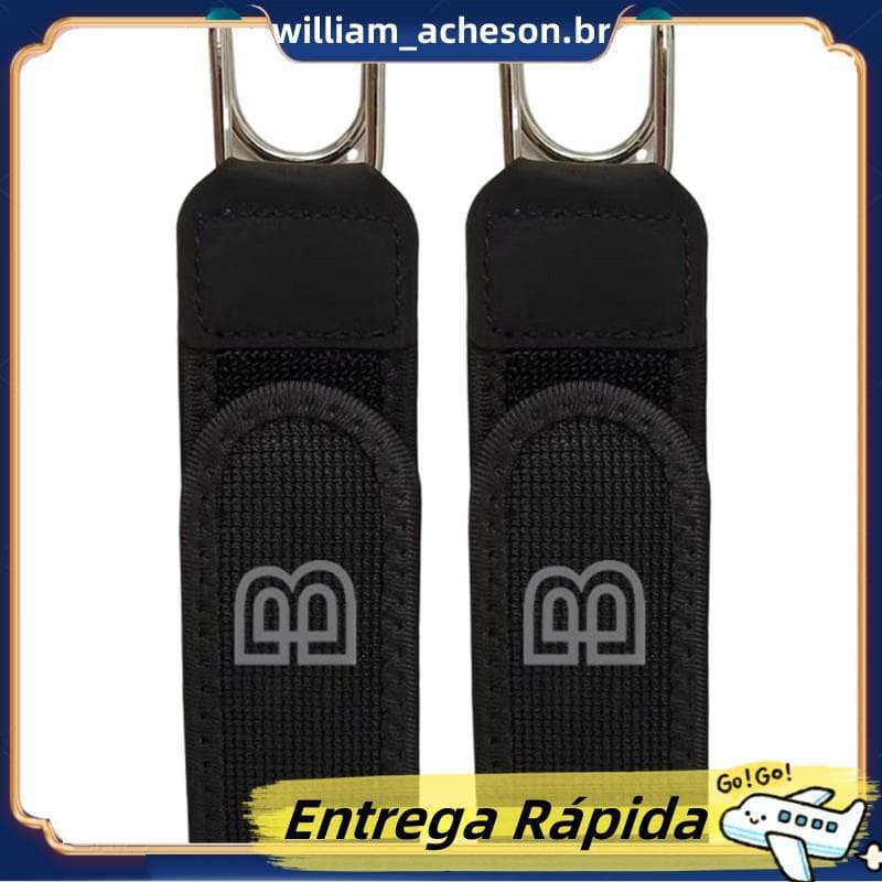 Cinto Lateral Sem Fivela 2 Peças Cintos Elásticos Para Homens E Mulheres Jeans Ajustável