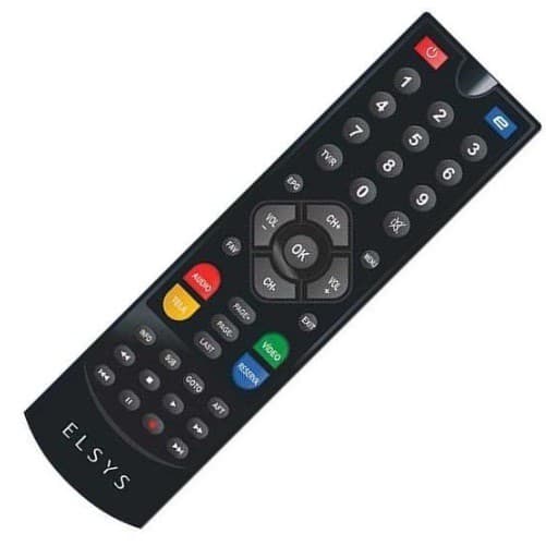 Controle Remoto Receptor de TV Digital USB HDMI Duomax HD Elsys SKY-8078