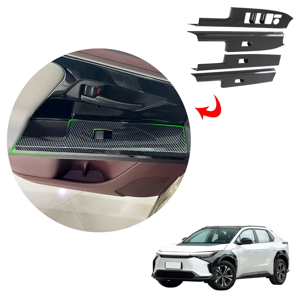 premium-ABS Acessórios Do Carro Interior Janela Sobe Capa Óculos Levantar Interruptor De Controle Kits Corpo Para TOYOTA