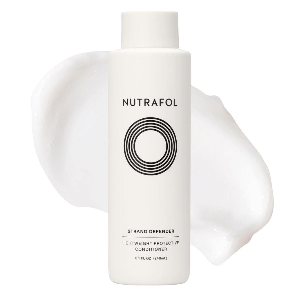 Condicionador Nutrafol, formulado por médicos para cabelos ralos, hidratante, fortalecedor e seguro para cabelos colorid