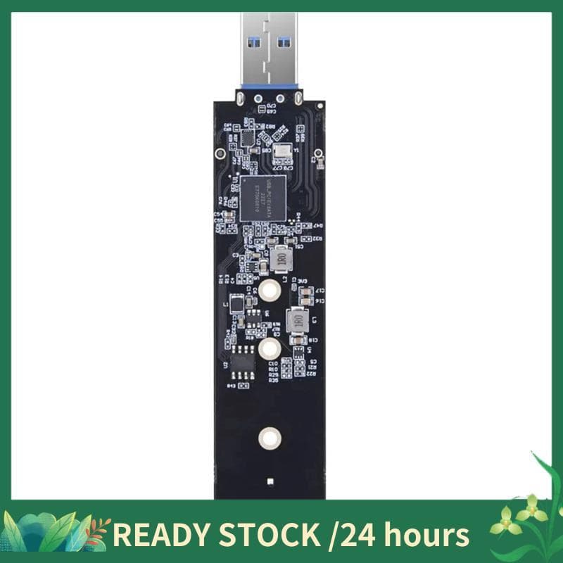 M . Adaptador 2 SATA NVMe SSD Para USB 3.1 , Placa Conversora Externa PCI-E-Gen 2 PCIe Tipo A