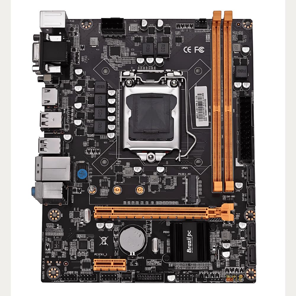 Placa Mãe BPC H510M.2 LGA 1200 DDR4 BPC-H510M.2-TG HDMI DVI