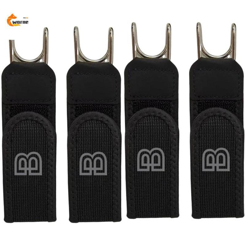 Elástico Estiramento Sem Fivela Cinto Lateral 4 Peças Homens Mulheres Cintos Ajustáveis Para Calças Jeans warner_herty.b