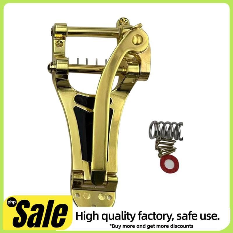 Ouro LP Vibrato Tailpiece String Tremolo Bridge Para Guitarra Elétrica Com Braço Fácil Instalação