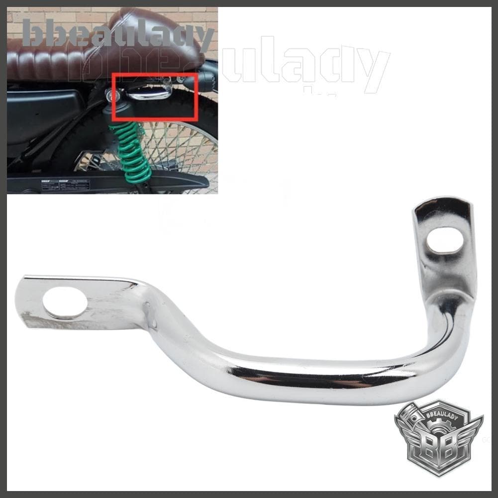 Bbeabr Bbeabr Assento do passageiro traseiro punho esquerdo da motocicleta substituição do apoio de braço para CG125