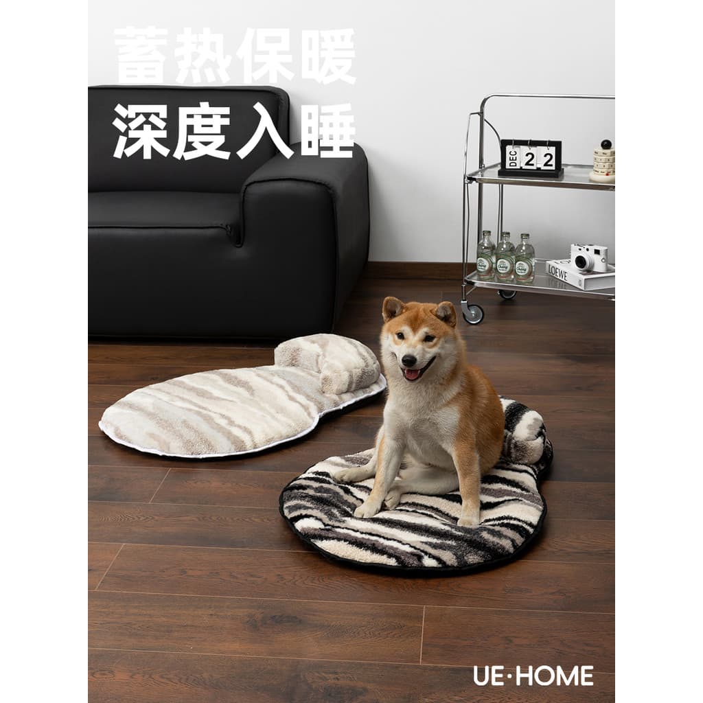 Tapete de dormir para animais de estimação, tapete de inverno para cães pequenos e médios, cama quente para gatos, sono