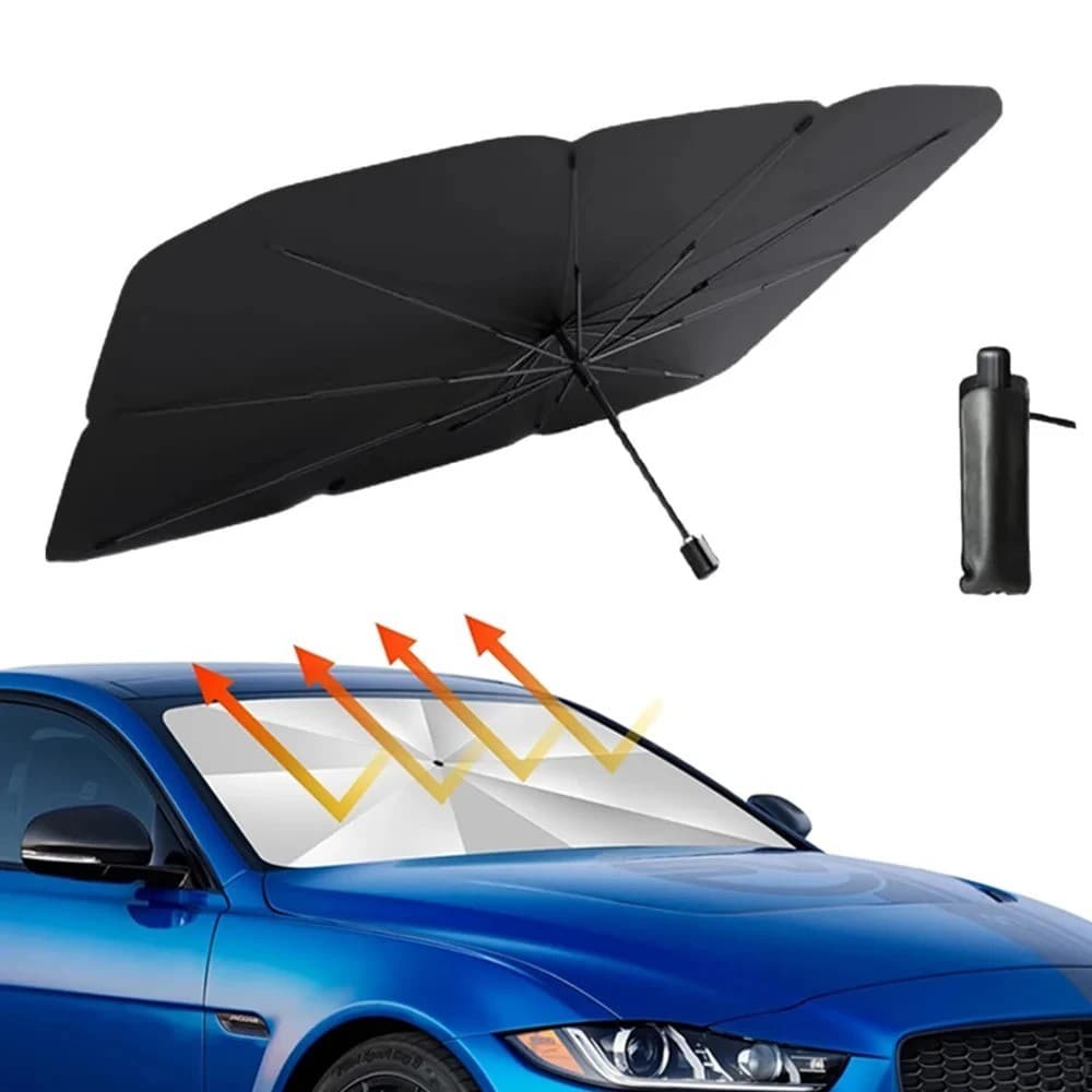 Guarda-Chuva Portátil Para Proteção Solar De Carro Pára-Brisa Toyota 8a Geração Camry 2018-2024