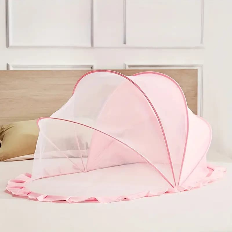 Rede mosquiteira infantil dobrável Rede mosquiteira portátil 125x65x65cm