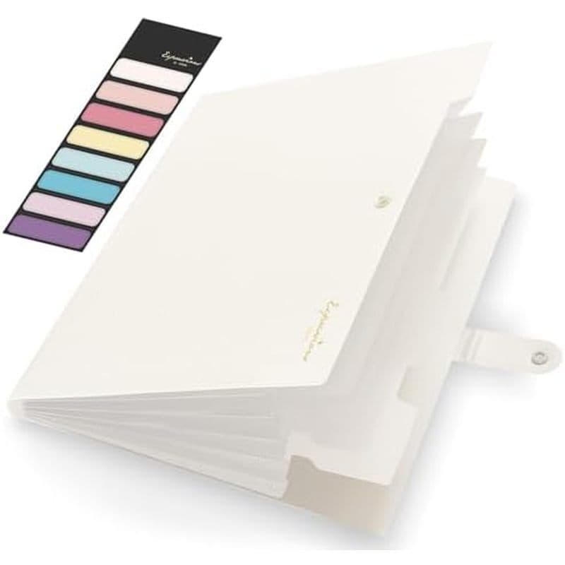 Organizador De Arquivos Acordeão Sooez , Pasta De Arquivo Expansível Com Etiqueta , 5 Bolsos | Pastas Para Documentos ,