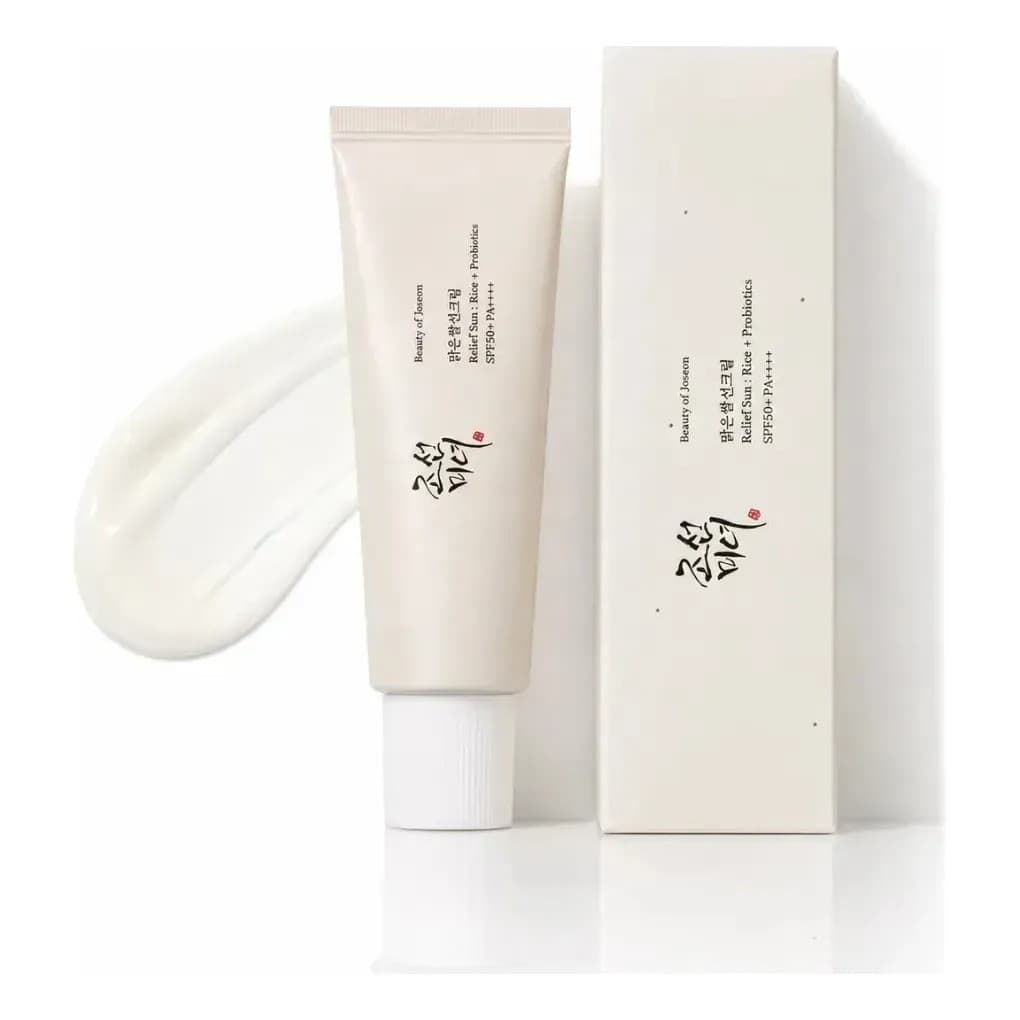 Protetor Solar Beauty Of Joseon Relief Sun Rice 50ml Estoque Local Original Coreano