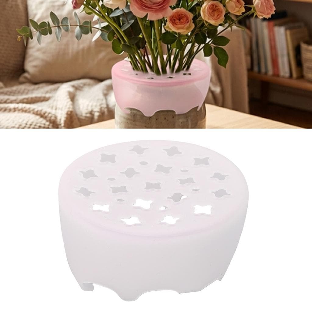 Suporte Genérico Para Flores De Silicone Rosa Com Design Flexível Arranjos Florais Impressionantes Em Qualquer Vaso