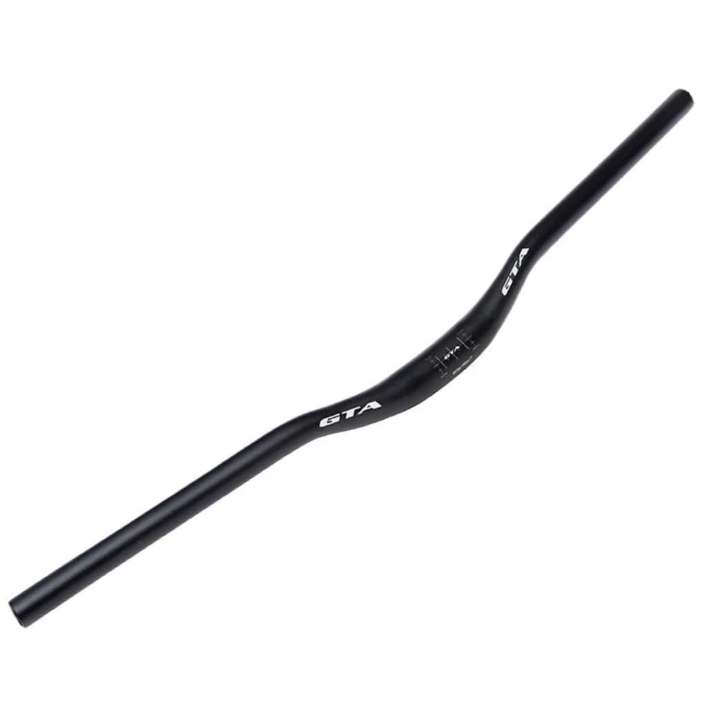 Guidão Alumínio 31.8mm Gta Curvo Super Reforçado e Leve 680mm x 30mm P/ Bike Aro 29 Mtb