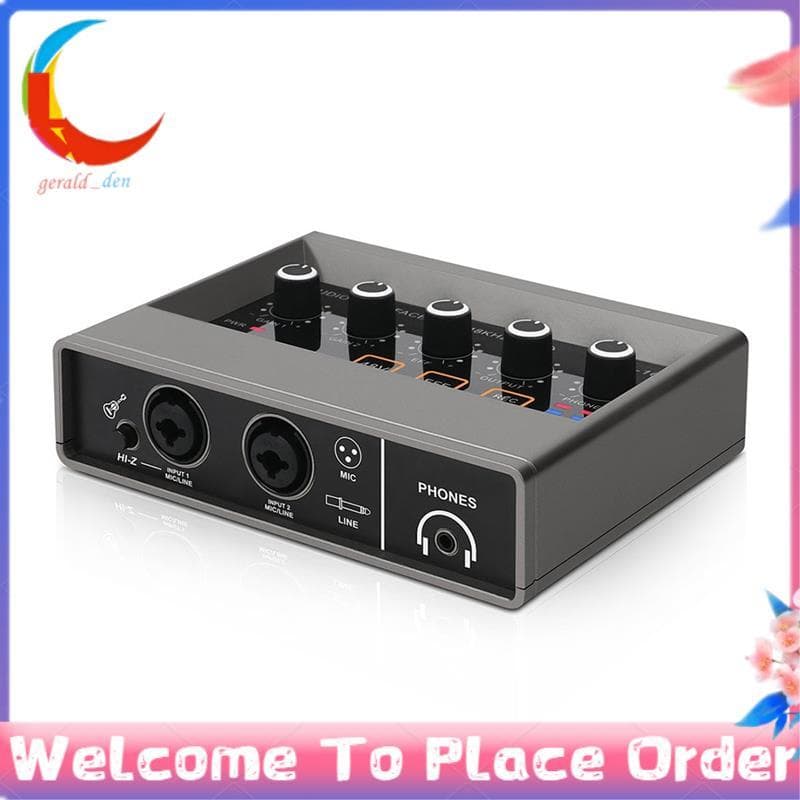 Mixer De Áudio Profissional , Interface USB , Placa De Som , Equipamento De DJ , Estúdio De Gravação , Conversor De Guit