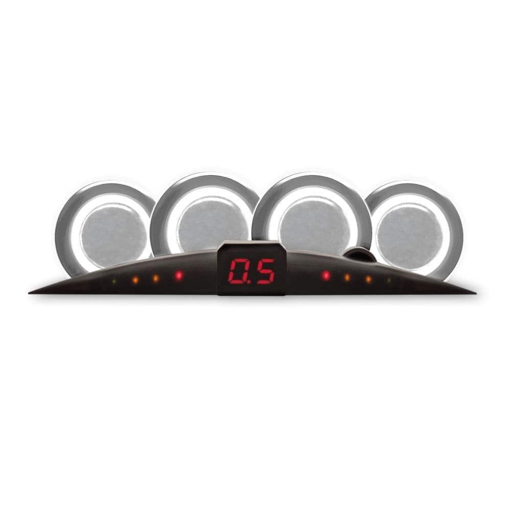Sensor de Estacionamento Universal Positron 4S PS220 PRATA