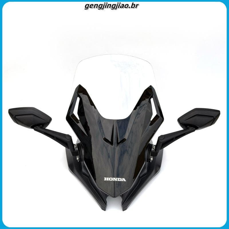 Wuyang Honda NWT150 modificado Fosha pára-brisa dianteiro NWT espelho retrovisor dianteiro pára-brisa aumentado