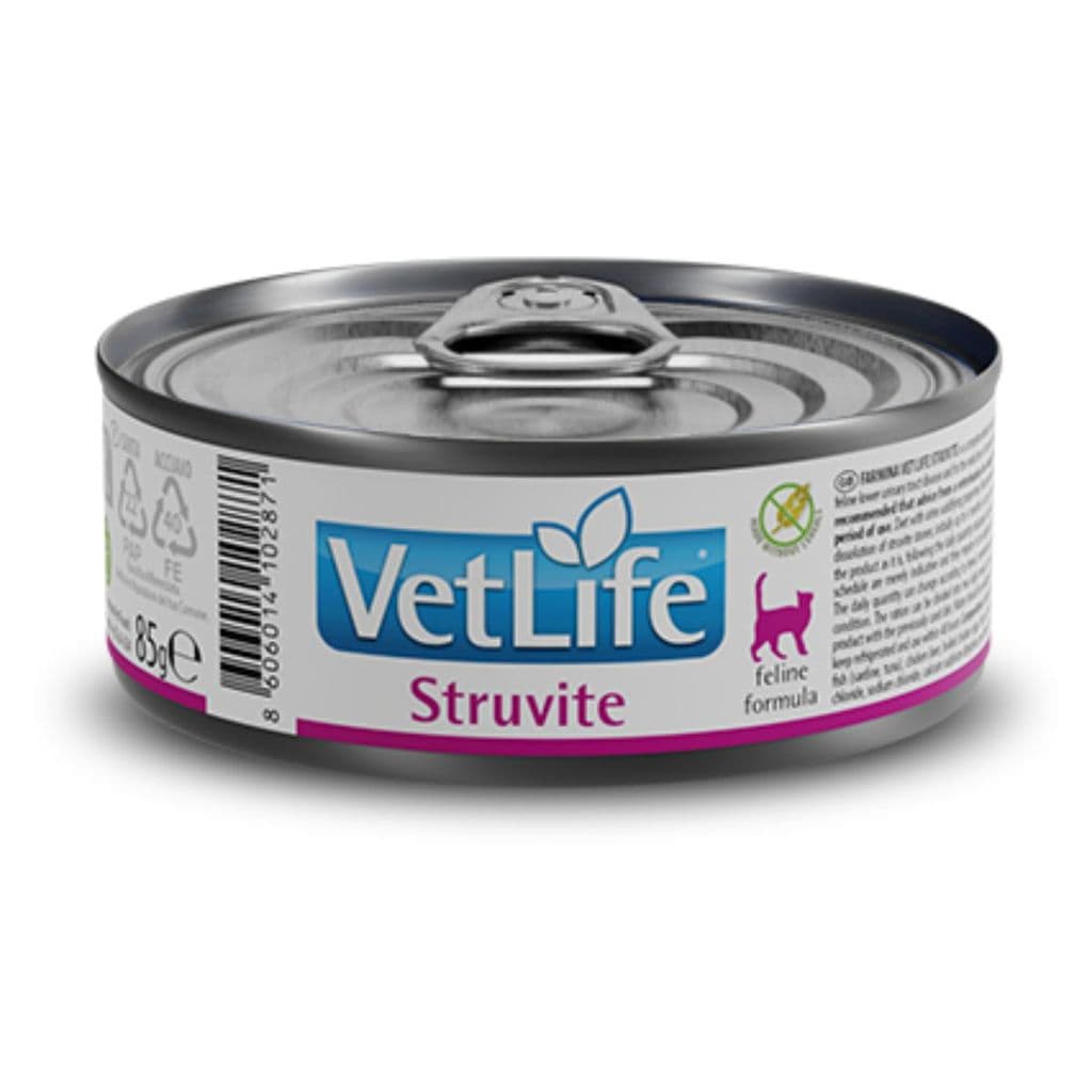 Vet Life Struvite Ração Úmida p/ Gatos 85g - 1 un