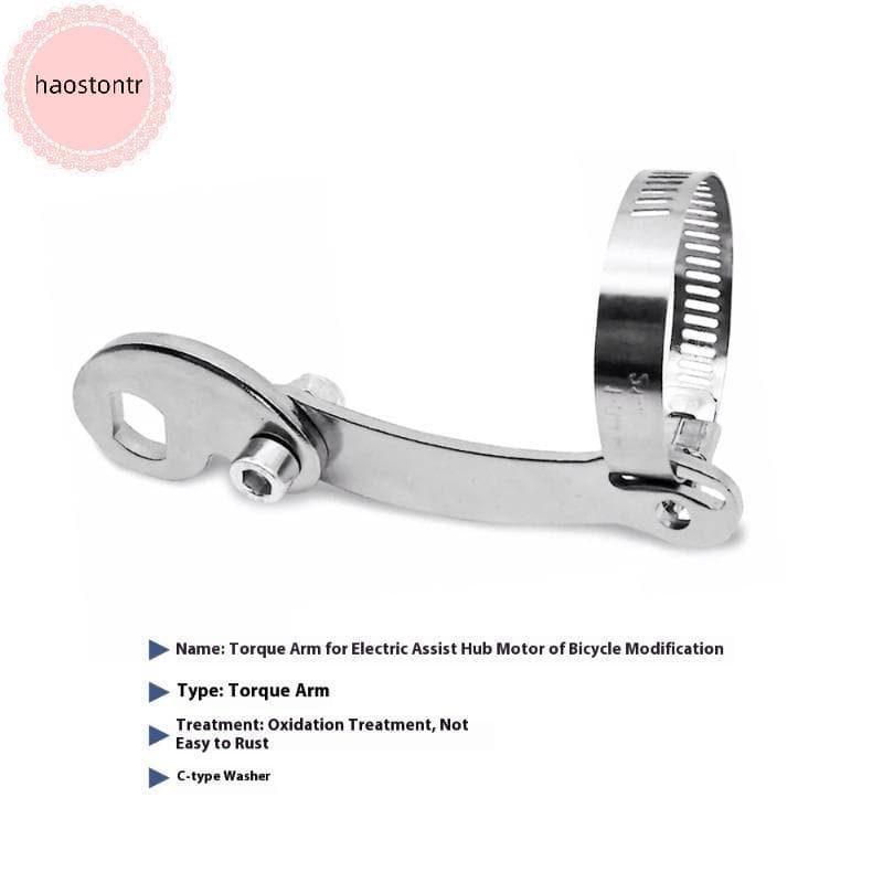 Haostontr 1 Conjunto De Braço De Torque De Bicicleta Elétrica Para M14 , Arruela De Aço Universal Peças De Motor De E-bi
