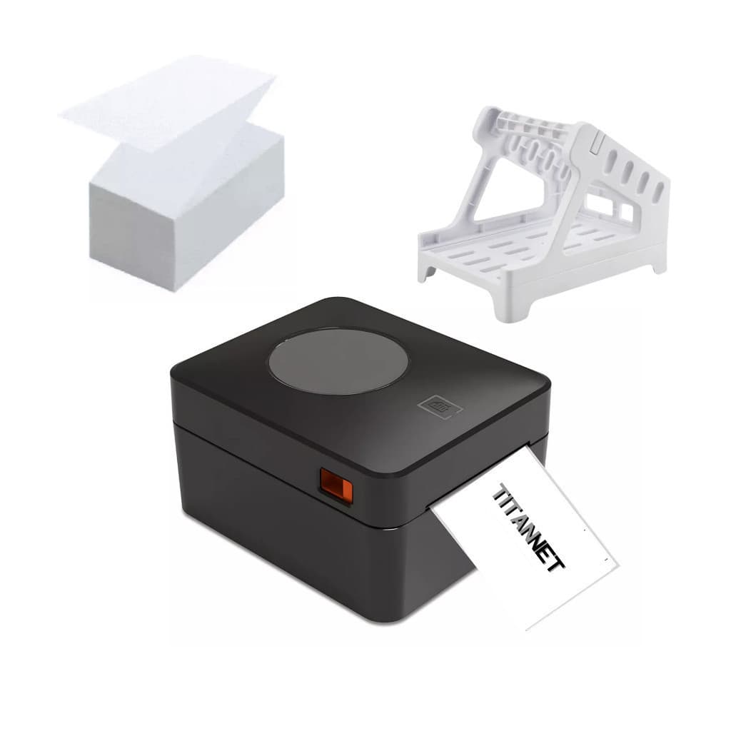 IMPRESSORA PARA ETIQUETA TÉRMICA 10X15 - TT610 TT611 Usb Bluetooth + 500 Etiquetas